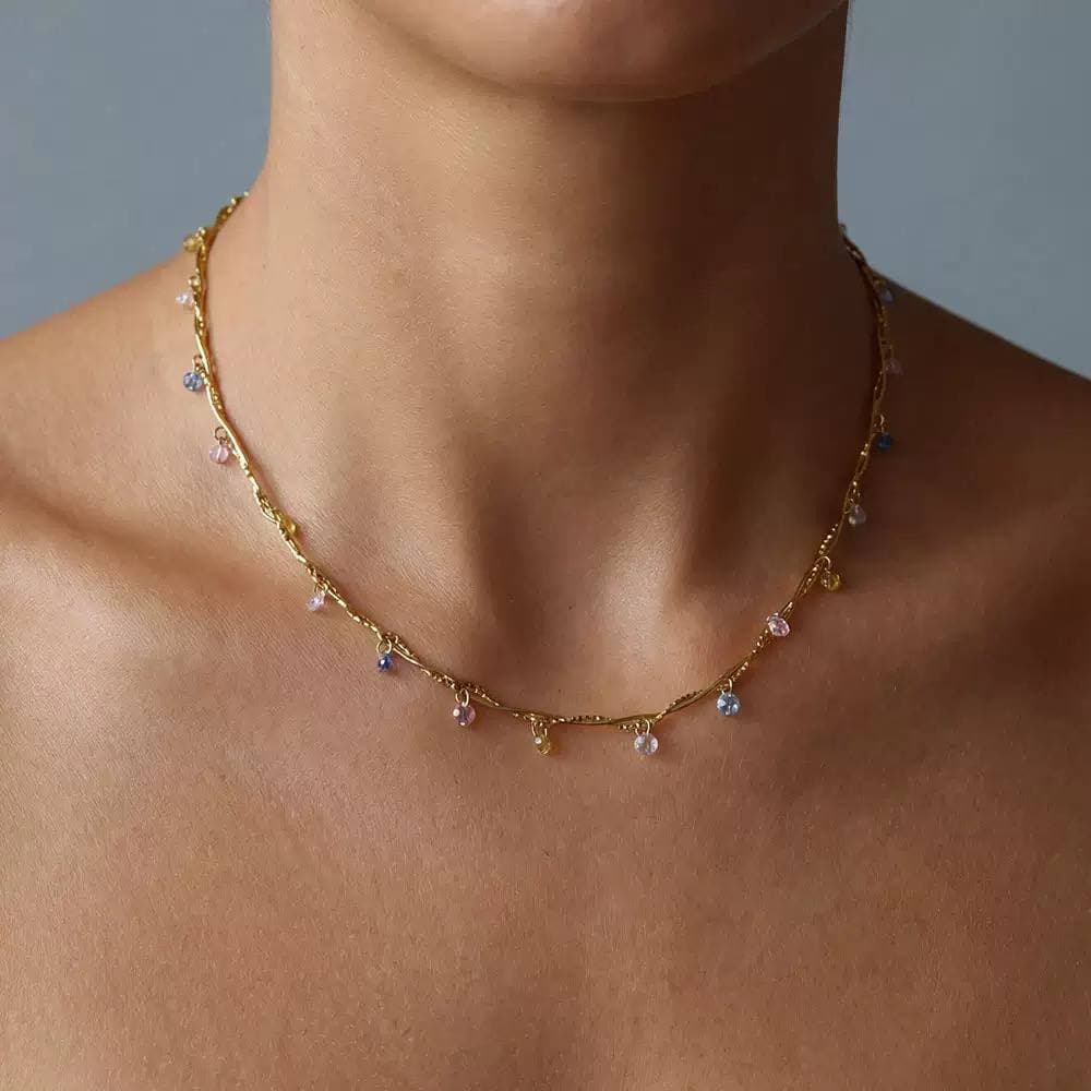 Titanium steel necklace