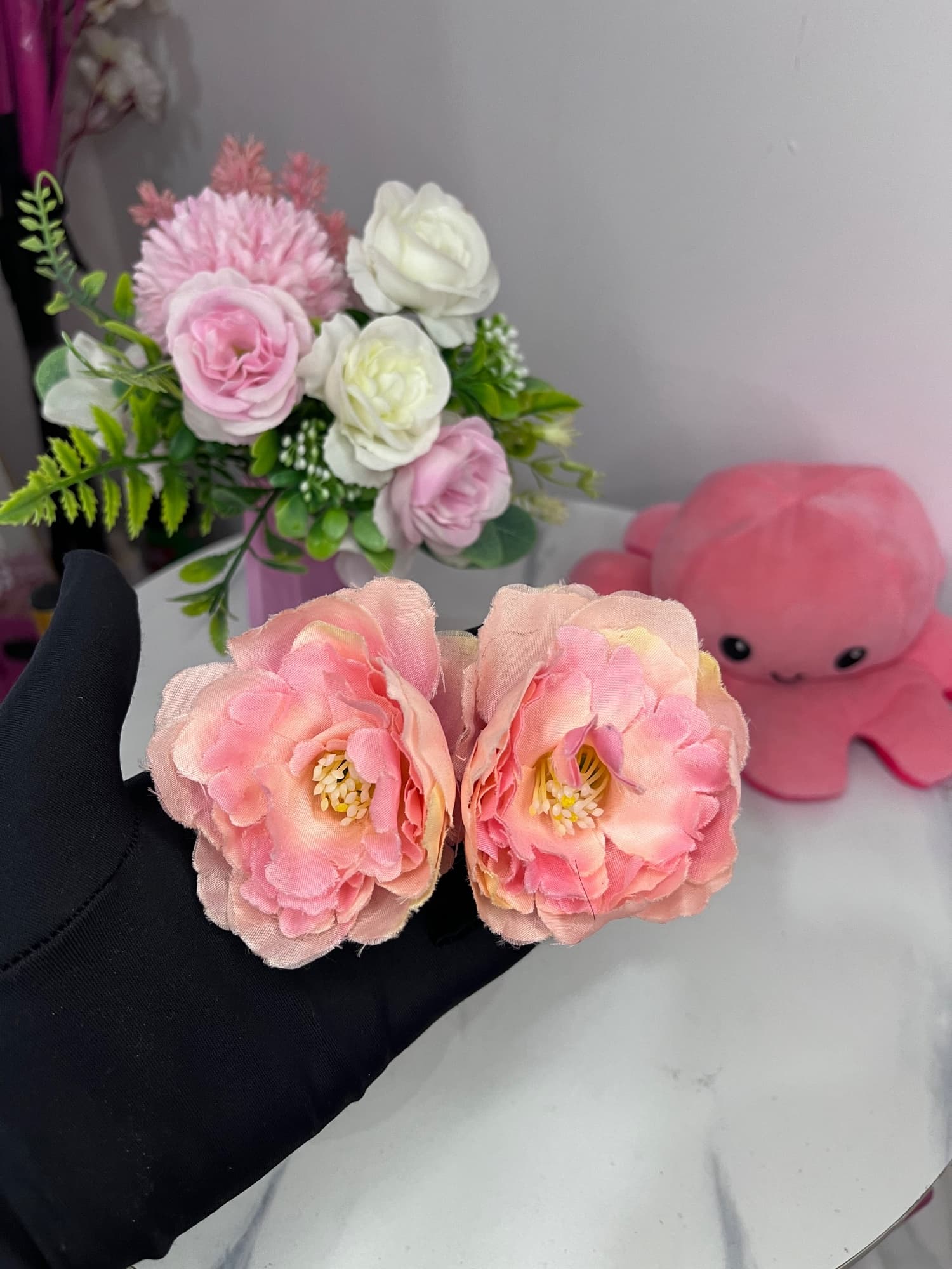 Flower earring